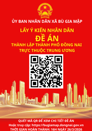 Xã Bù Gia Mập lấy ý kiến nhân dân về Đề án thành lập Thành phố Đồng Nai trực thuộc Trung Ương