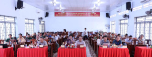 XÃ BÙ GIA MẬP THAM DỰ HỘI NGHỊ SƠ KẾT 01 NĂM VẬN HÀNH MÔ HÌNH TỔ CHỨC TỔNG THỂ CỦA HỆ THỐNG CHÍNH TRỊ VÀ MÔ HÌNH CHÍNH QUYỀN ĐỊA PHƯƠNG 02 CẤP