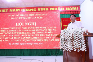 ĐẢNG BỘ XÃ BÙ GIA MẬP PHÁT ĐỘNG ĐỢT THI ĐUA ĐẶC BIỆT 500 NGÀY ĐÊM: “ĐOÀN KẾT - KỶ CƯƠNG - HIỆU QUẢ - BỨT PHÁ”
