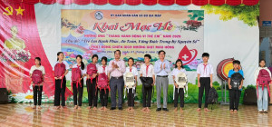 RỘN RÀNG TIẾNG TRỐNG KHAI MẠC HÈ TẠI XÃ BIÊN GIỚI BÙ GIA MẬP