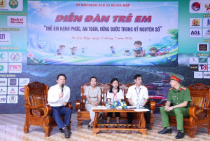 UBND XÃ BÙ GIA MẬP TỔ CHỨC DIỄN ĐÀN TRẺ EM NĂM 2026