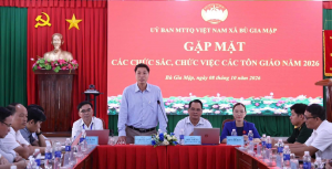 BÙ GIA MẬP: GẶP MẶT CHỨC SẮC, CHỨC VIỆC CÁC TÔN GIÁO NĂM...