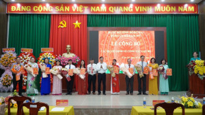 ĐẢNG ỦY XÃ CẨM MỸ CÔNG BỐ QUYẾT ĐỊNH VỀ CÔNG TÁC CÁN BỘ
