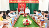 CHỦ NHIỆM ỦY BAN KIỂM TRA TỈNH ỦY TRẦN TRUNG NHÂN LÀM VIỆC...