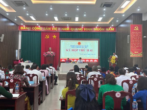 HỘI ĐỒNG NHÂN DÂN XÃ CẨM MỸ KHÓA I (NHIỆM KỲ 2021-2026) TỔ CHỨC KỲ HỌP THỨ HAI