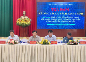 TỌA ĐÀM CCHC 1