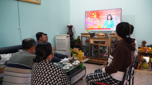 NIEM TIN, KY VONG NHAN DAN XA CAM MY HUONG VE DAI HOI DAI BIEU TOAN QUOC CUA DANG LAN THU XIV