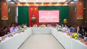 UY BAN MTTQ TINH DONG NAI KIEM TRA CONG TAC BAU CU TAI XA CAM MY (2)