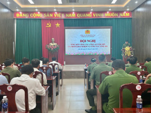 Công an xã Cẩm Mỹ tổng kết công tác năm 2025, triển khai nhiệm vụ năm 2026