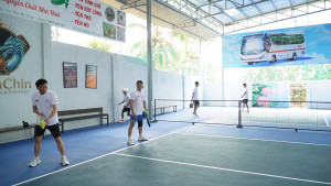 GIAI PICKLEBALL MƯNG DANG QUANG VINH MUNG XUAN BINH NGO (2)