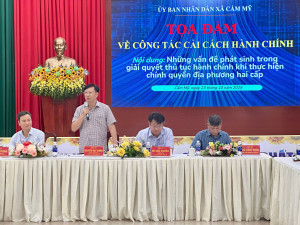 Xã Cẩm Mỹ ban hành Kế hoạch Cải cách hành chính năm 2026