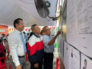 Cẩm Mỹ: Hơn 33 nghìn cử tri nô nức tham gia ngày hội bầu cử