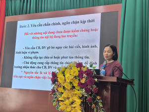 Xã Cẩm Mỹ tổ chức hội nghị chuyên đề “Bảo vệ nền tảng tư tưởng của Đảng, đấu tranh phản bác các quan điểm sai trái, thù địch ở cơ sở gắn với yêu cầu đổi mới hoạt động ấp, khu phố theo tinh thần Nghị định số 185/2026/NĐ-CP của Chính phủ”