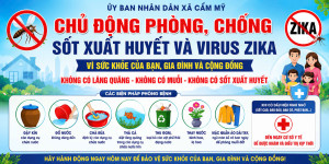 Xã Cẩm Mỹ triển khai đồng bộ các biện pháp phòng, chống sốt xuất huyết và virus Zika năm 2026