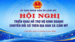 Cẩm Mỹ triển khai hỗ trợ hộ kinh doanh chuyển đổi số