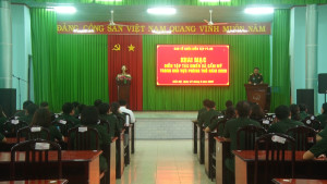 Cẩm Mỹ khai mạc diễn tập tác chiến trong khu vực phòng thủ...