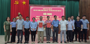 CAM MY TO CHUC BAN GIAO CHUC NANG NHIEM VỤ THAM MUU VE CONG TAC DAN VAN