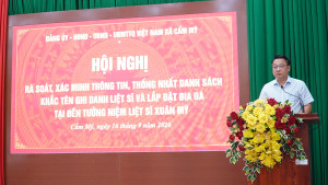 CAM MY RA SOAT XAC MINH THONG TIN GHI DANH LIET SI TAI DEN TUONG NIEM LIET SI