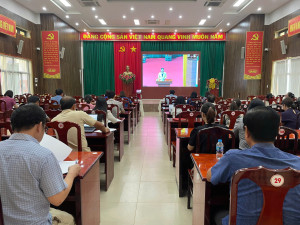 Cẩm Mỹ tham dự hội nghị học tập, quán triệt, tuyên truyền và...
