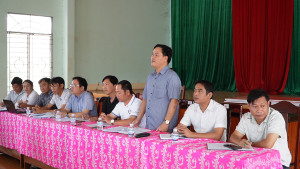 CAM MY VAN DONG BAN GIAO MAT BANG DU AN NANG CAP DUONG TINH LO 773