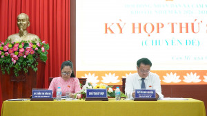 HĐND xã Cẩm Mỹ thông qua nhiều nghị quyết quan trọng tại kỳ họp thứ 6 (kỳ họp chuyên đề)