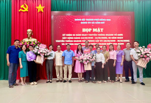 Đảng ủy xã Cẩm Mỹ họp mặt kỷ niệm 96 năm Ngày truyền thống...