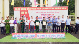 Xã Cẩm Mỹ ra quân thực hiện công tác dân vận đợt III nhân kỷ...