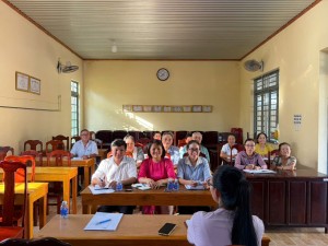 ẤP XUÂN MỸ 2 SẮP XẾP, KIỆN TOÀN CÁC TỔ TIẾT KIỆM VÀ VAY VỐN