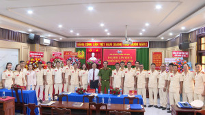 Đại hội Đảng bộ Công an phường Chơn Thành, lần thứ I, nhiệm kỳ 2025-2030