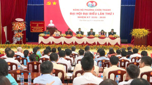 Đại hội Đảng bộ phường Chơn Thành (phiên trù bị)