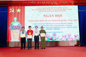 Phường Chơn Thành sôi nổi Ngày Hội Toàn Dân Bảo Vệ An Ninh Tổ Quốc năm 2025