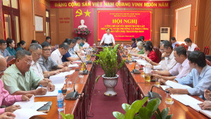 UBND phường Chơn Thành: Công bố quyết định thành lập Hội đồng nghĩa vụ quân sự (NVQS) phường và phân công thành viên phụ trách địa bàn