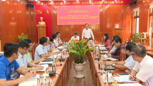 Đảng ủy phường Chơn Thành: họp công tác chuẩn bị Đại hội đại biểu Đảng bộ phường, nhiệm kỳ 2025-2030