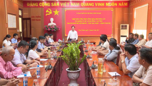 Phường Chơn Thành: Họp dân công bố công khai phương án tái định cư dự án đường cao tốc thành phố Hồ Chí Minh -Thủ Dầu Một - Chơn Thành