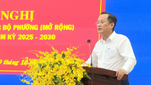Bài phát biểu của Bí thư Đảng uỷ phường Chơn Thành tại Hội nghị Ban Chấp hành Đảng bộ phường (mở rộng) lần thứ III - Sơ kết công tác quý III, triển khai nhiệm vụ quý IV năm 2025