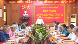 Phường Chơn Thành: triển khai kế hoạch rà soát về quản lý, sử dụng đất công và tài sản gắn liền với đất công