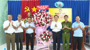 “Ngày hội đại đoàn kết toàn dân tộc” tại khu phố Mỹ Hưng, phường Chơn Thành