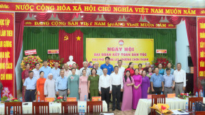 Chơn Thành: Tưng bừng “Ngày hội đại đoàn kết toàn dân tộc” tại khu phố Trung Lợi