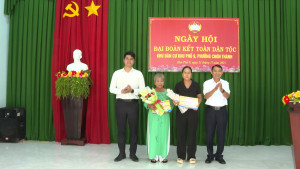 Khu phố 9, phường Chơn Thành tổ chức “Ngày hội đại đoàn kết toàn dân tộc” năm 2025