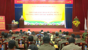 Phường Chơn Thành: triển khai kế hoạch xây dựng địa bàn khu phố “không ma túy”