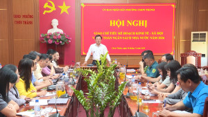 CHƠN THÀNH: GIAO CHỈ TIÊU KẾ HOẠCH KINH TẾ- XÃ HỘI VÀ DỰ TOÁN NGÂN SÁCH NHÀ NƯỚC, NĂM 2026