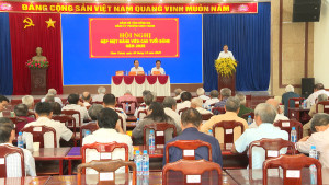 PHƯỜNG CHƠN THÀNH TỔ CHỨC HỘI NGHỊ GẶP MẶT ĐẢNG VIÊN CAO TUỔI ĐẢNG NĂM 2025