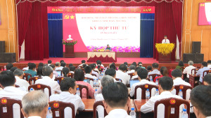 Kỳ họp thứ tư (chuyên đề) HĐND phường Chơn Thành, khóa I, nhiệm kỳ 2021-2026