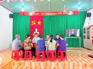 PHÒNG GIAO DỊCH NGÂN HÀNG CHÍNH SÁCH XÃ HỘI PHƯỜNG CHƠN THÀNH TỔ CHỨC ĐỐI CHIẾU – PHÂN LOẠI NỢ NĂM 2025