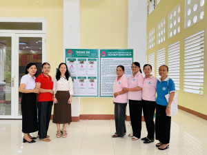HỘI LIÊN HIỆP PHỤ NỮ PHƯỜNG CHƠN THÀNH  PHÁT HUY NGUỒN VỐN ỦY THÁC NGÂN HÀNG CHÍNH SÁCH XÃ HỘI GẮN VỚI XÂY DỰNG ĐÔ THỊ VĂN MINH