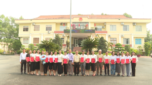 CHƠN THÀNH: CÔNG BỐ QUYẾT ĐỊNH THÀNH LẬP TRẠM Y TẾ PHƯỜNG