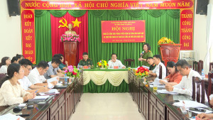 CHƠN THÀNH: HỘI NGHỊ BÌNH CỬ, CÔNG KHAI TRONG TUYỂN CHỌN GỌI CÔNG DÂN NHẬP NGŨ VÀ THAM GIA CÔNG AN NHÂN DÂN NĂM 2026