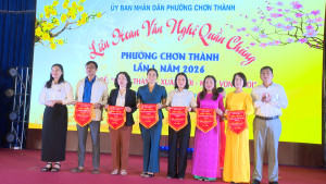 CHƠN THÀNH: KHAI MẠC LIÊN HOAN VĂN NGHỆ QUẦN CHÚNG LẦN THỨ I, NĂM 2026