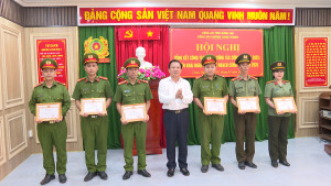 CÔNG AN PHƯỜNG CHƠN THÀNH TỔNG KẾT CÔNG TÁC ĐẢNG, CÔNG TÁC CÔNG AN NĂM 2025