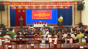 CHƠN THÀNH: HỘI NGHỊ BAN LÃNH ĐẠO MỞ RỘNG GIỚI THIỆU NGƯỜI ỨNG CỬ ĐẠI BIỂU HỘI ĐỒNG NHÂN DÂN TỈNH